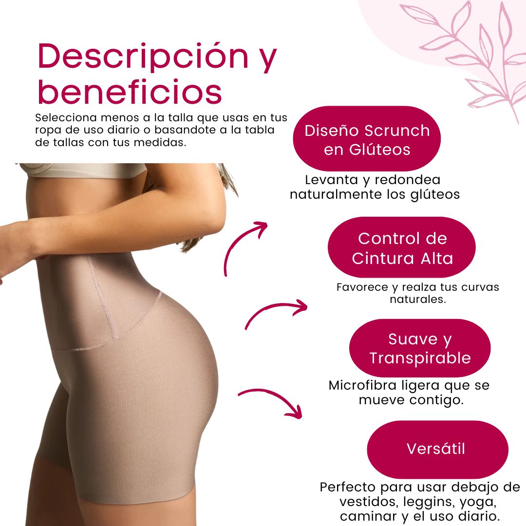 Shorts Scrunch Sin Costuras | Comodidad Todos los Días con Silueta Definida
