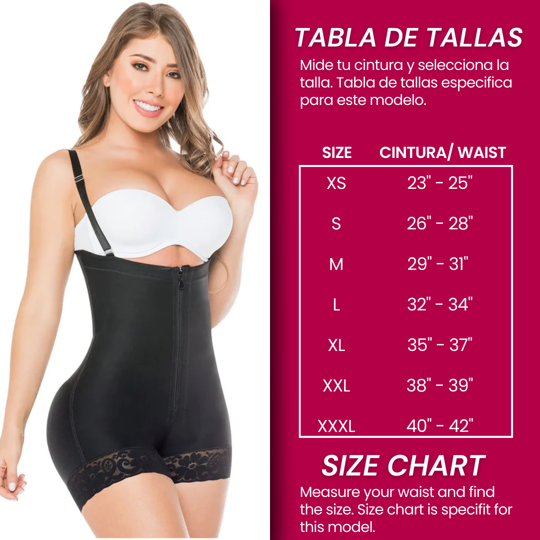 Faja Colombiana Moldeadora Corta Sin Tirantes