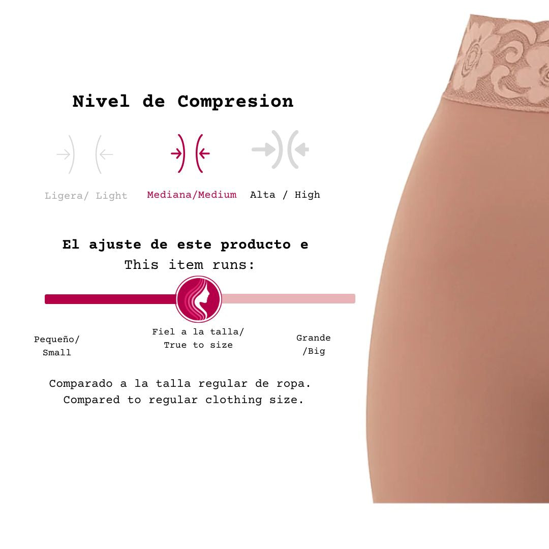 Seamless Butt Lifter Shorts – Premium Seamless | Anti-Roll Support, Medium-Firm Compression
