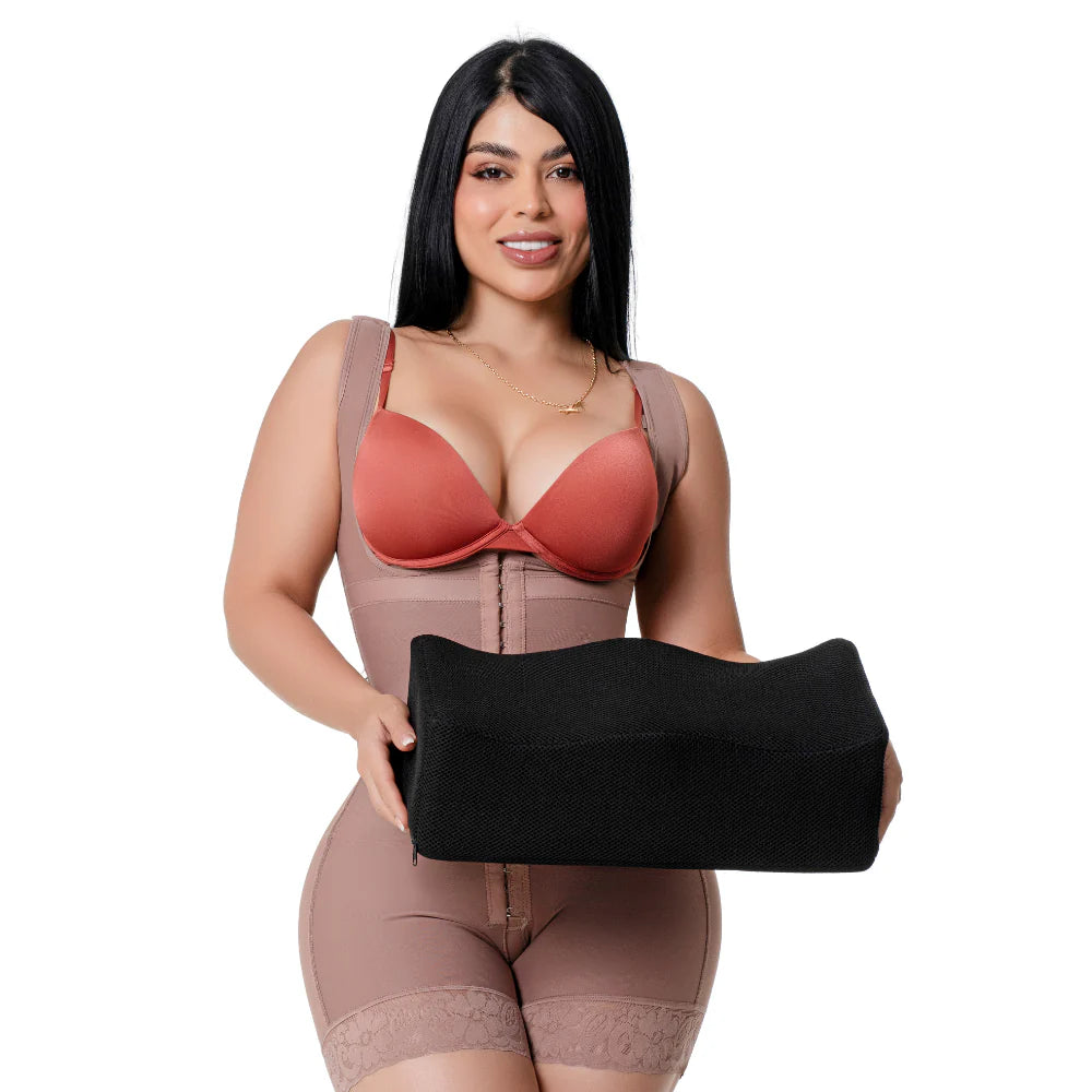 Almohada para glúteos – Almohada de espuma BBL – Cojín de soporte firme para glúteos con funda