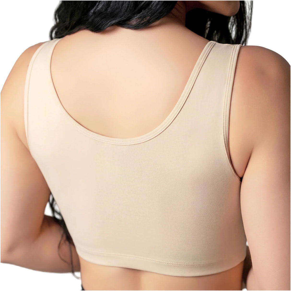 Brasier posquirúrgico y de uso diario: soporte de espalda y realce de busto