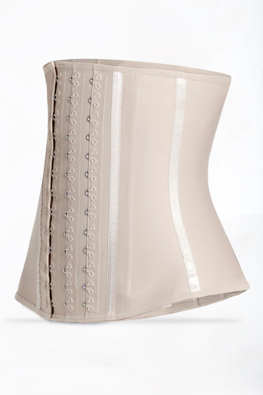 Entrenador de cintura de látex con 3 hileras de ganchos