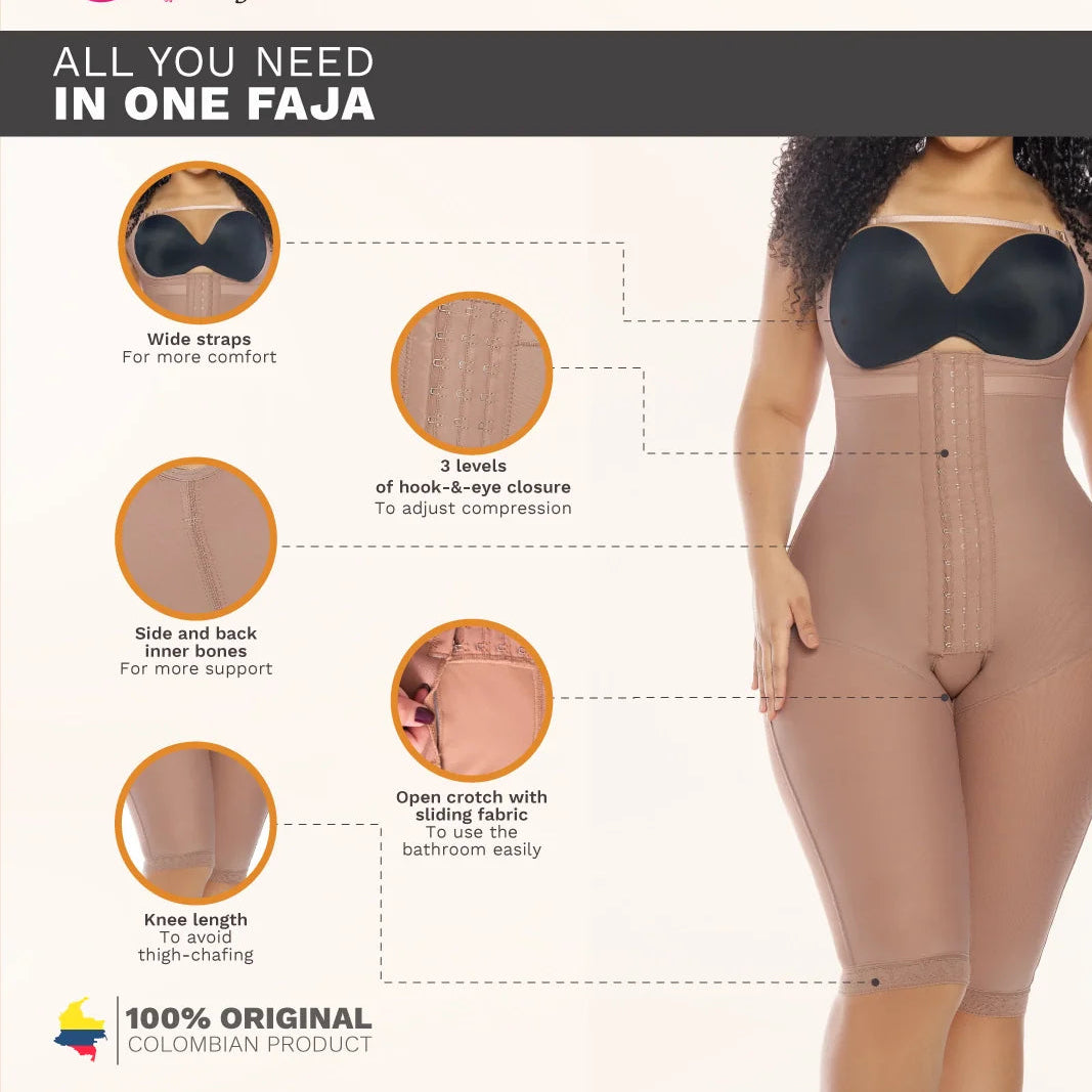 Faja Colombiana Con Tirantes Gruesos 