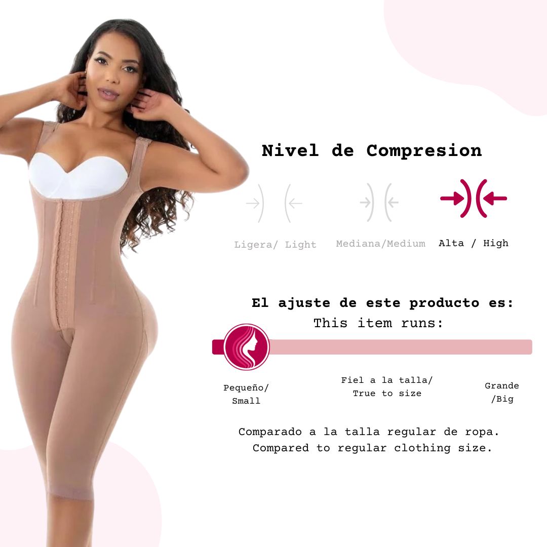 Faja Colombiana Melibelt Reloj de Arena con 7 Varillas largas