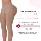 Faja Colombiana Leggings levantamiento de glúteos de alta compresión | Tobillero Levanta Cola