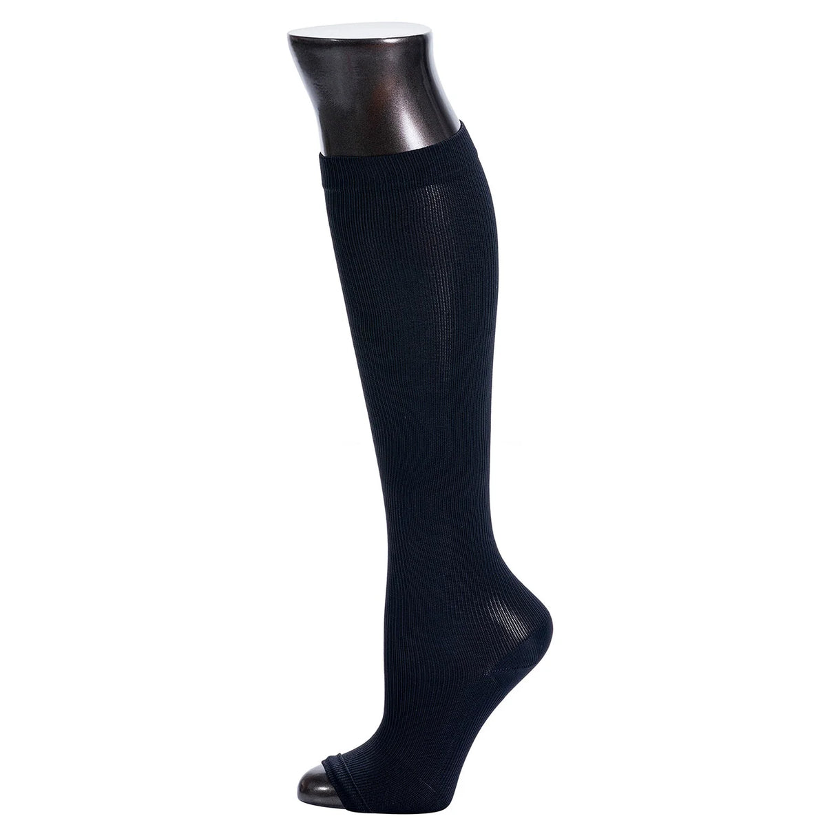 Compression Socks Open Toes Knee High Leg Support | Medias de Compresión con Abertura en Dedos