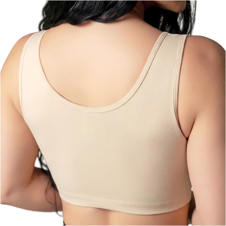 Brasier posquirúrgico y de uso diario: soporte de espalda y realce de busto