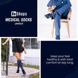 Compression Knee High Socks for Daily Use |  Medias Largas Unisex