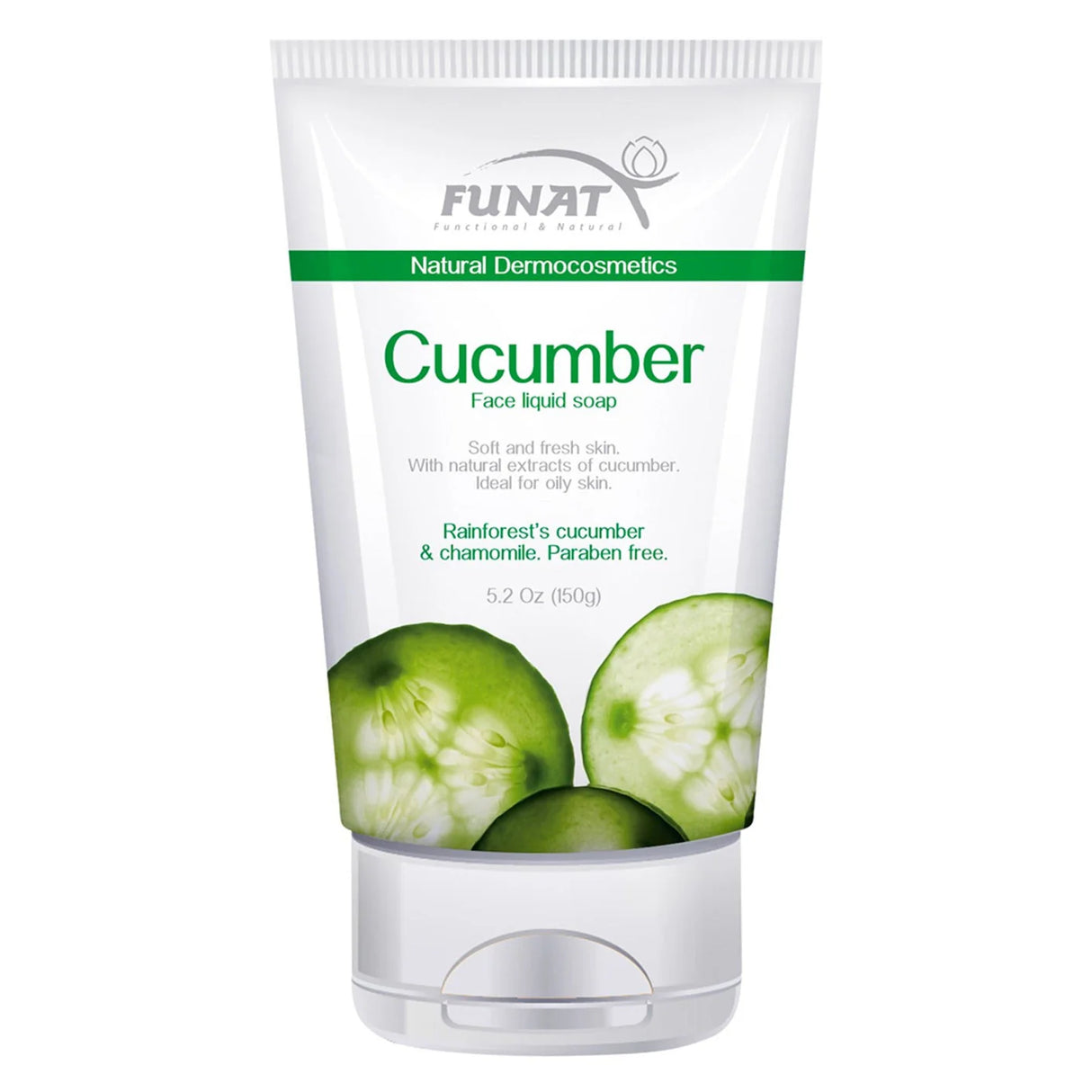 Funat Liquid Cucumber and Chamomile Face Soap