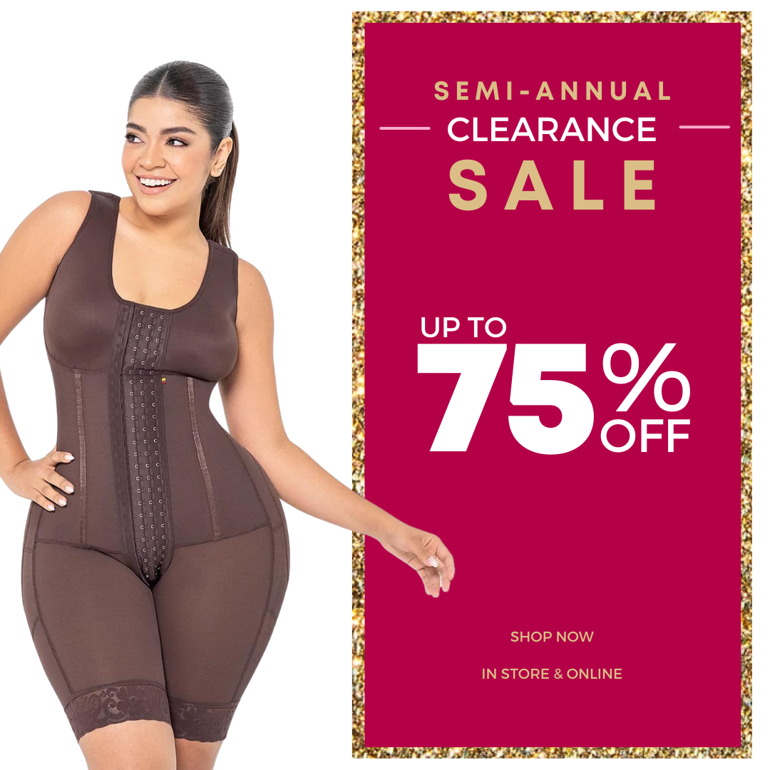 Hourglass Girdle 4 Rows of Hooks and Covered Chest RA1 | Faja Colombiana