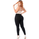 Colombian Jeans Butt Lifter Color Black FCS2403