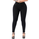 Colombian Jeans Butt Lifter Color Black FCS2403