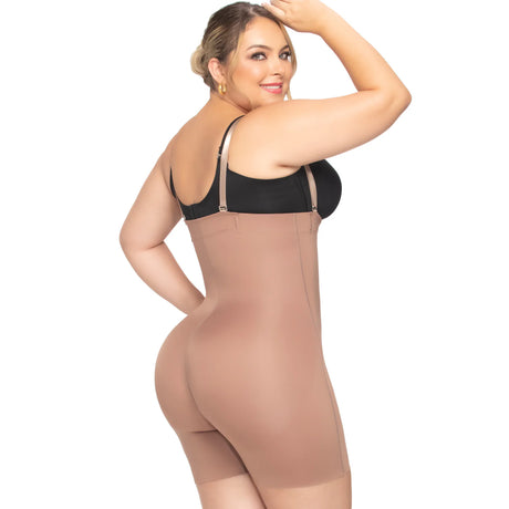 Premium seamless Faja with removable Straps #49