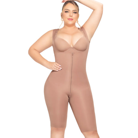 Premium Tummy Control Faja Knee Length #50