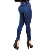 LT.Rose AS3002 | Butt Lifter Skinny Jeans w/ Back Faux Pockets - Pal Negocio
