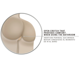 Short girdle with abdomen control and high compression butt lift waist 
